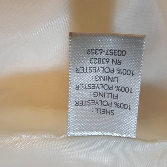 Christopher & Banks Cream Quilted Vest - Picture 3 of 8